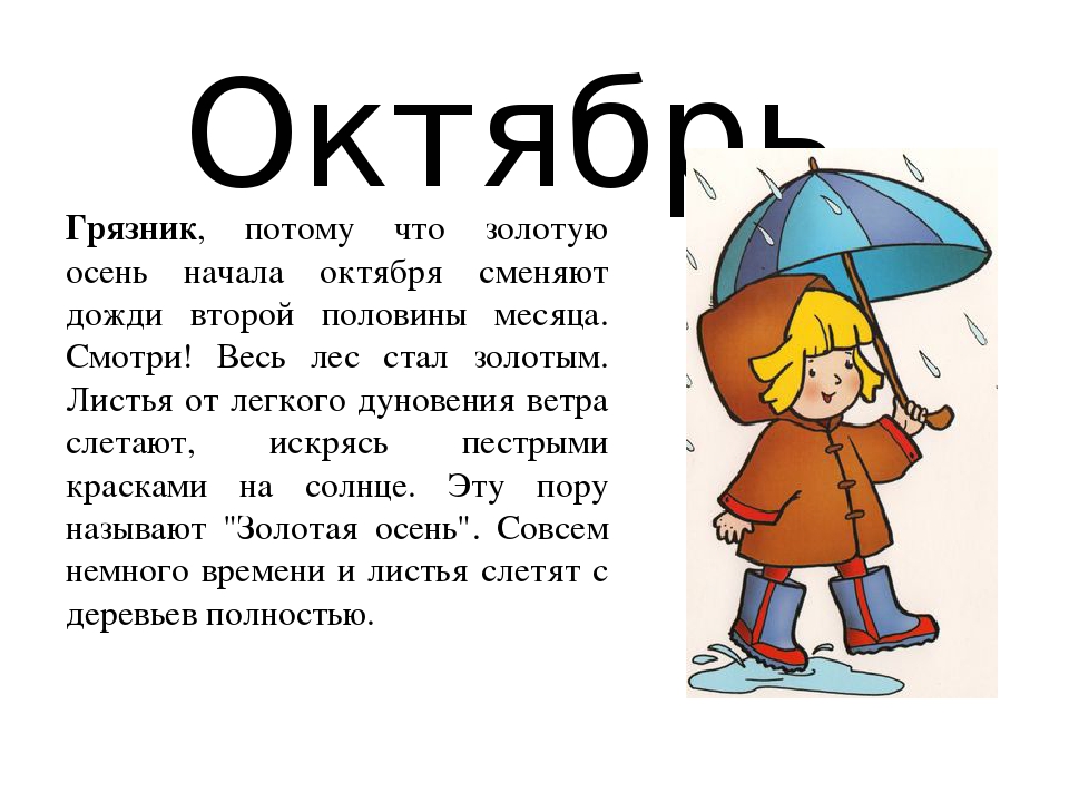 Презентация Тема "Времена года"