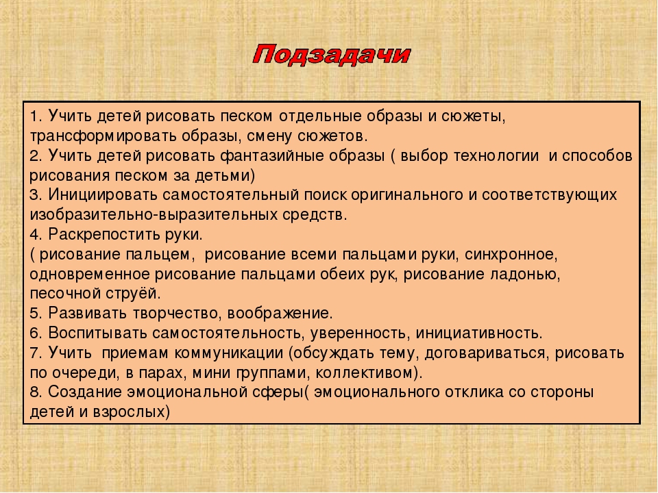 Презентация на тему "Рисуем песком"