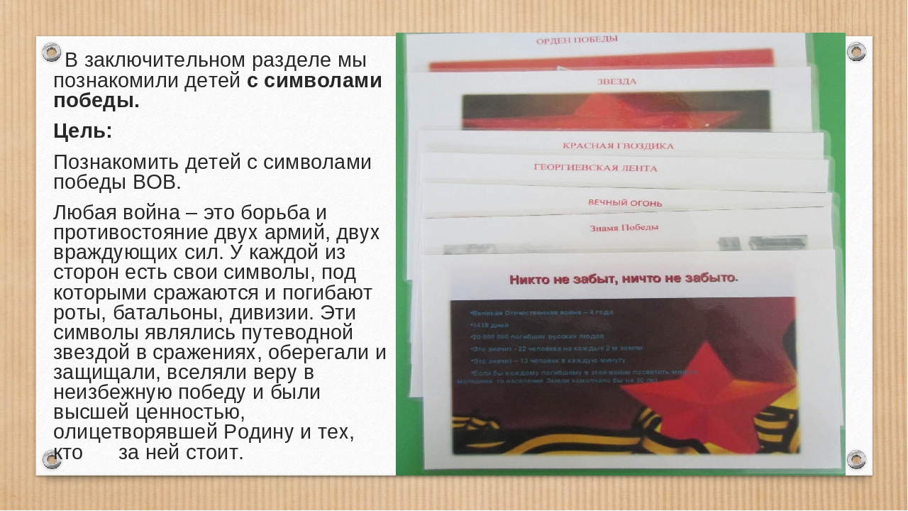 Презентация Лэпбука к 9 мая