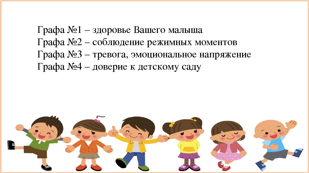 Презентация для родителей вновь поступающих детей в ДОУ по адаптации