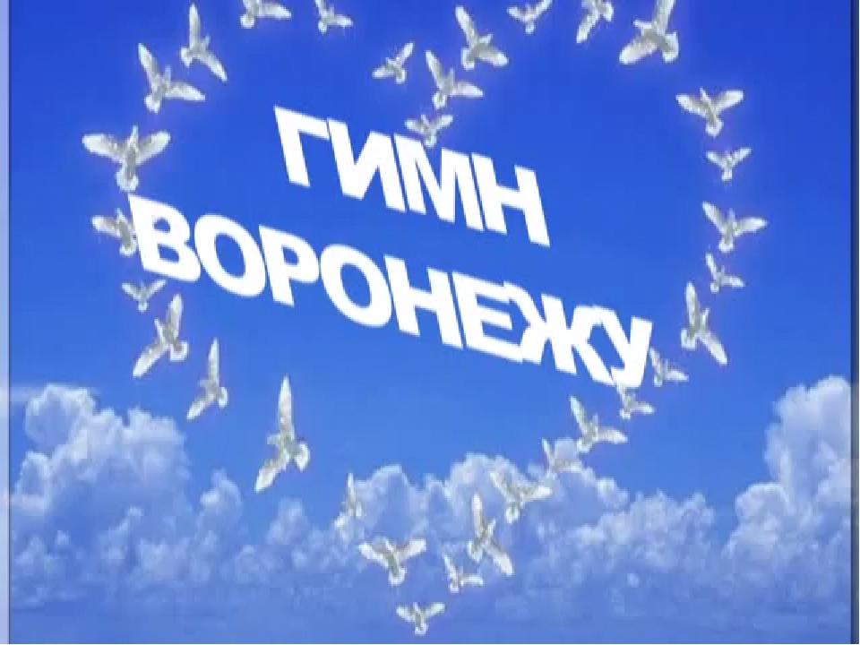 Презентация для детского сада на тему "Наш любимый Воронеж"