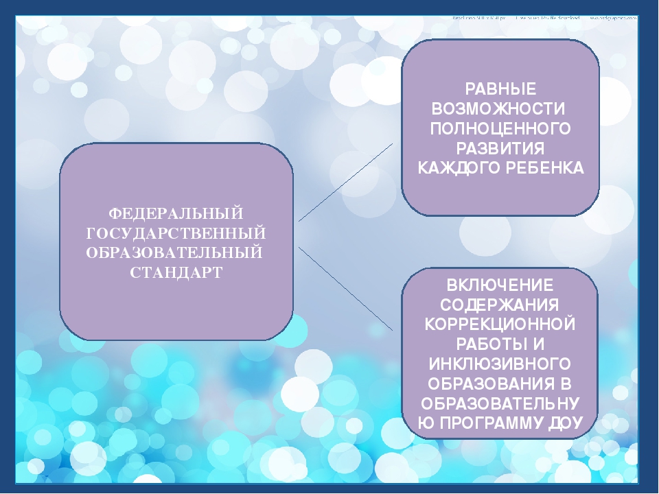 Презентация "Организация коррекционно-развивающей работы с детьми с ОВЗ в рамках инклюзивного образования"