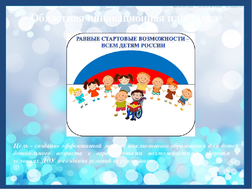 Презентация "Организация коррекционно-развивающей работы с детьми с ОВЗ в рамках инклюзивного образования"