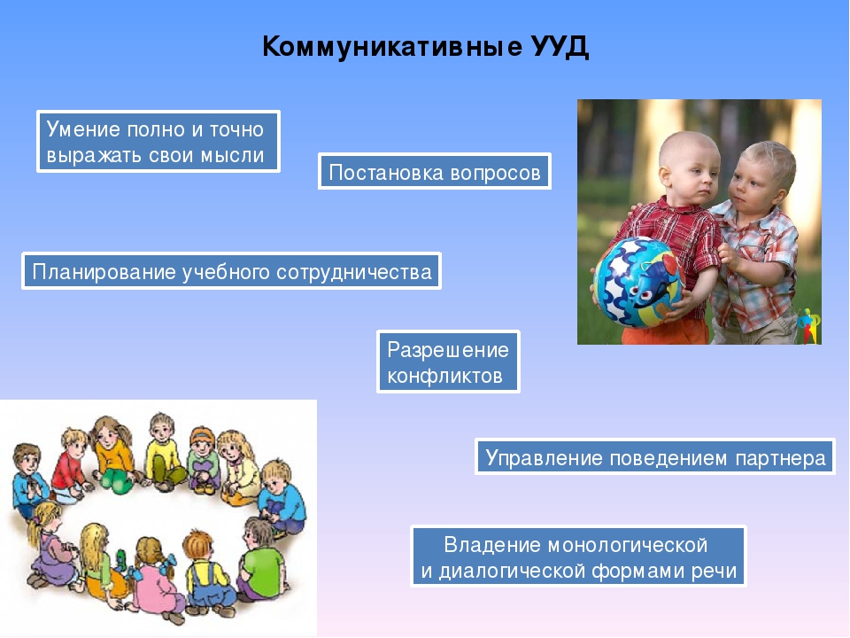 Формирование предпосылок универсальных учебных действий у старших дошкольников