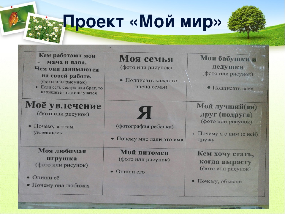 Презентация проектов по развитию речи.