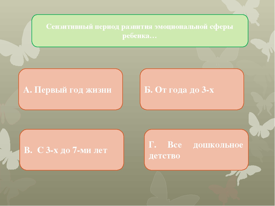 Презентация "Возрастные особенности детей "От 0 до 7"