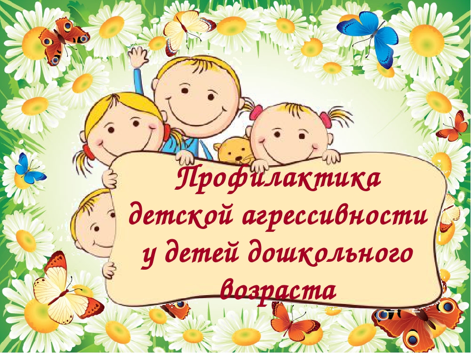 Презентация "Профилактика детской агрессивности у детей дошкольного возраста"