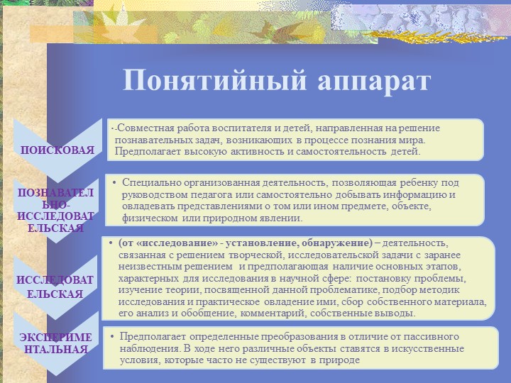 Презентация "Организация исследовательской деятельности"