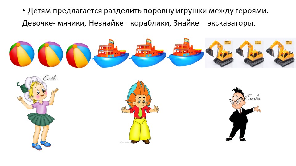 Методическая разработка по ФЭМП для старшего дошкольного возраста «Незнайка и его друзья в королевстве Математики»