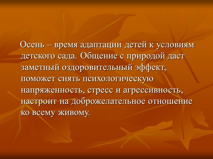 Презентация на тему "Листопад" в первой младшей группе.