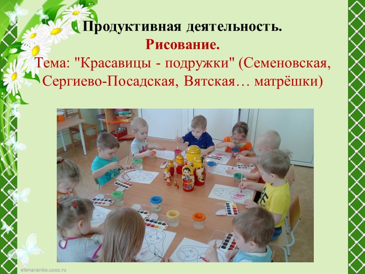 Проект на тему: "Русская матрешка".