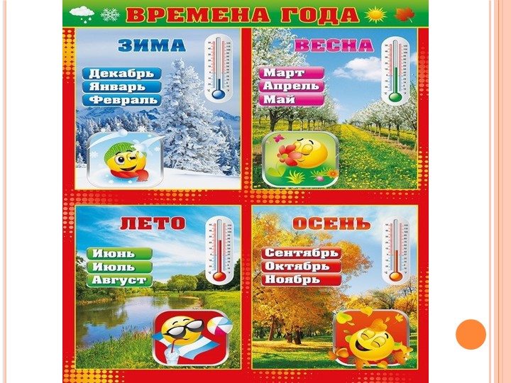 Презентация на тему "Времена года"