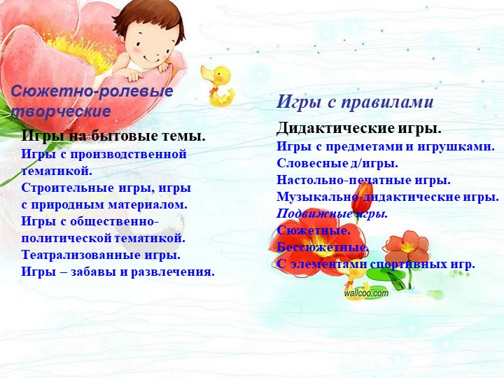 Игровая деятельность детей младшего дошкольного возраста