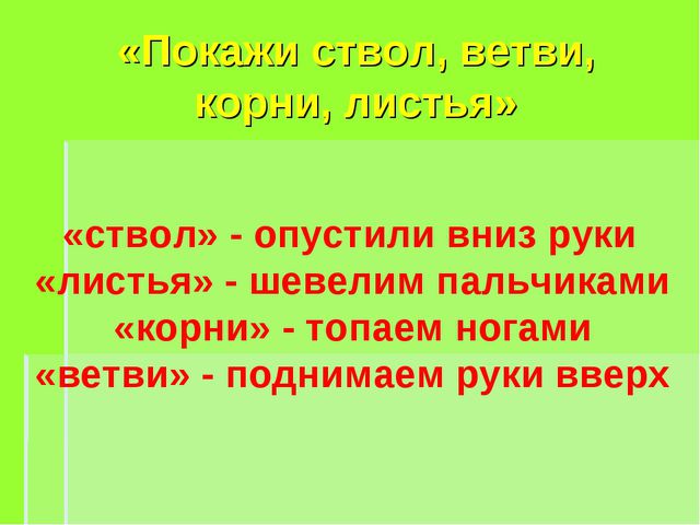 Деревья весной. Презентация для детей