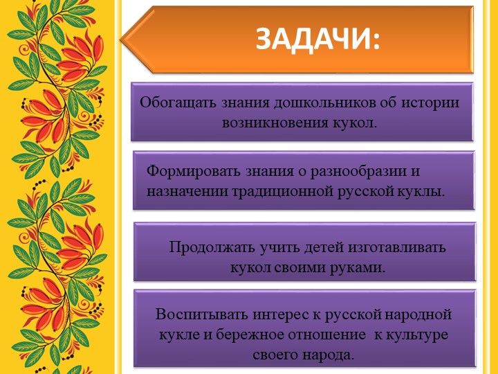 Презентация на тему "Исследовательский проект "Кукла из глубины веков"