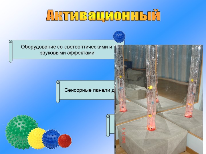 Использование сенсорной комнаты для снятия психоэмоционального напряжения у дошкольников.