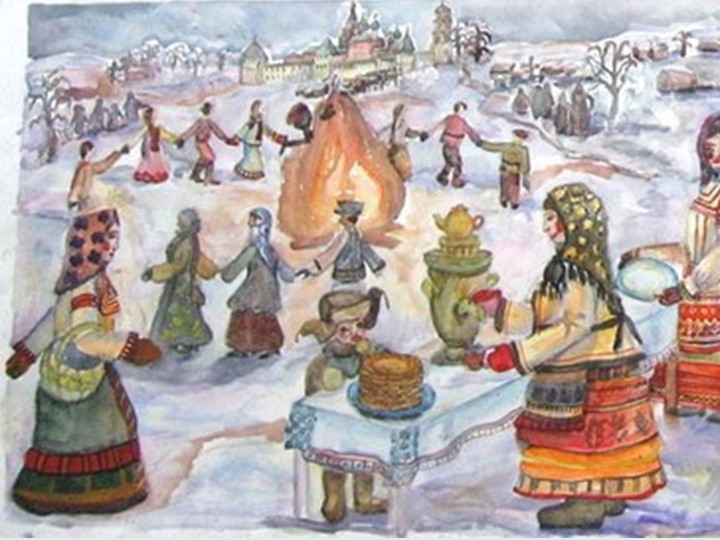 Презентация к ООД "Широкая масленица"