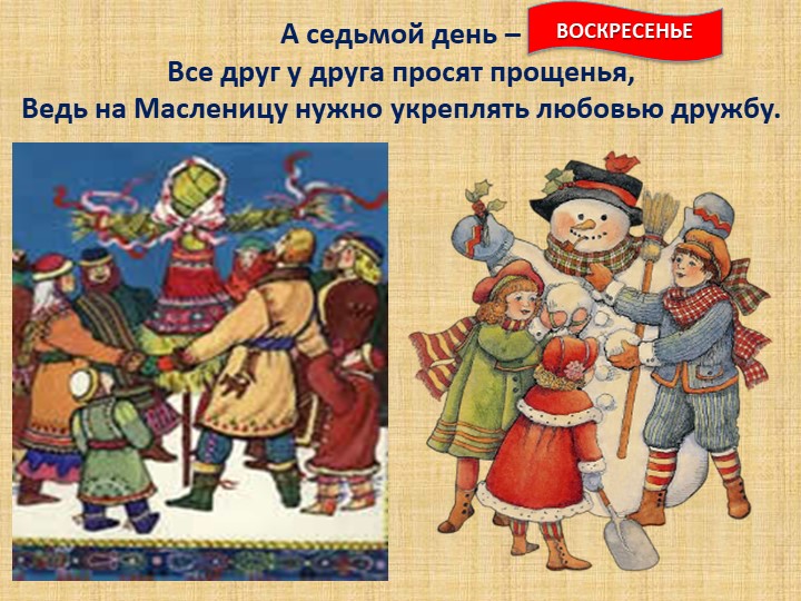 Презентация к ООД "Широкая масленица"
