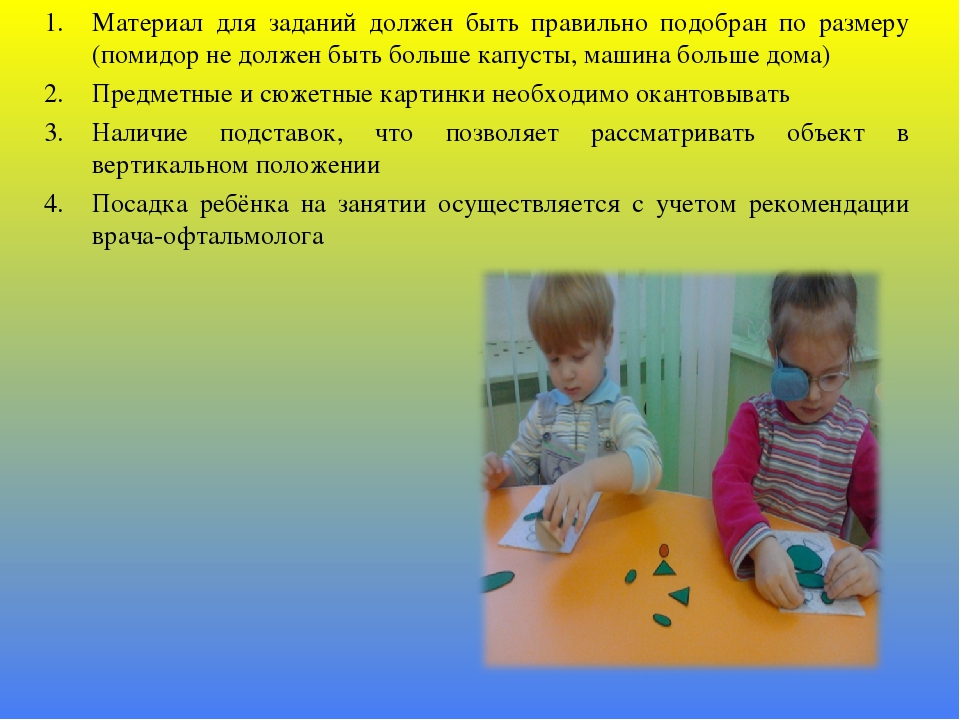 Организация развивающей предметно-пространственной среды в группе для детей с ОВЗ