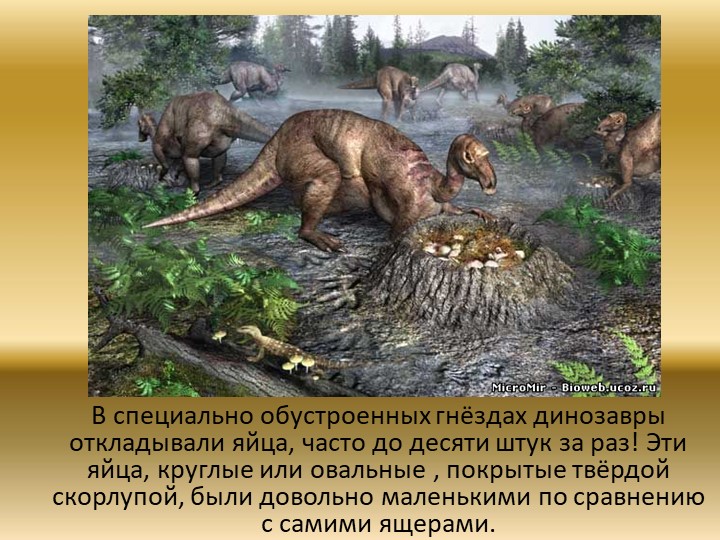 Презентация "Динозавры. Какими они были?"