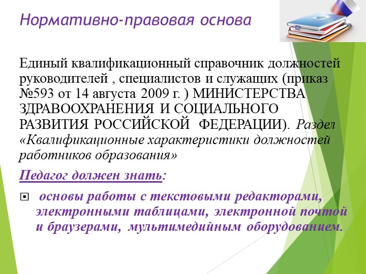 Презентация .Использование ИКТ в работе воспитателя.