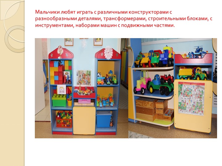 "ГЕНДЕРНЫЙ ПОДХОД В ОРГАНИЗАЦИИ РАЗВИВАЮЩЕЙ ПРЕДМЕТНО-ПРОСТРАНСТВЕННОЙ СРЕДЫ."