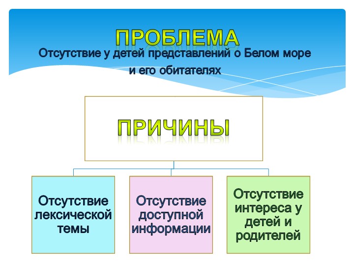 Презентация проекта "Белое море"