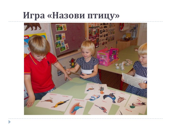 Презентация на тему: «Роль дидактической игры в речевом развитии ребенка.»