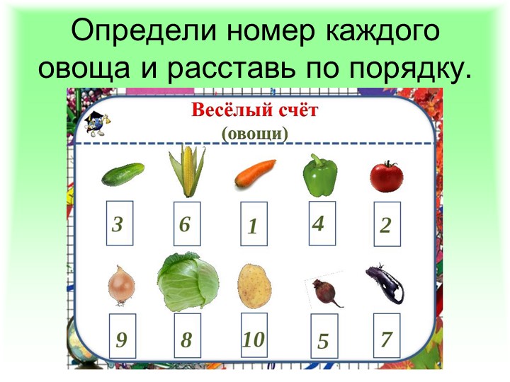 Презентация по ФЭМП: "Методика обучения порядковому счёту в детском саду"