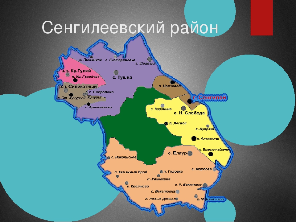 Презентация на тему "Моя малая родина" Ульяновская область г. Сенгилей