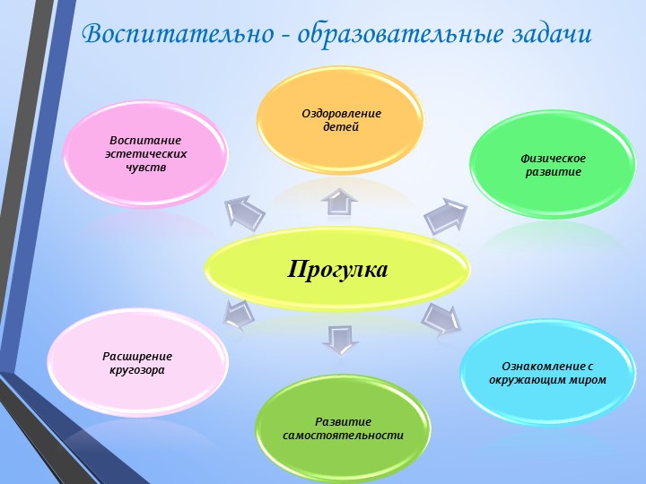 Методика прогулки в детском саду