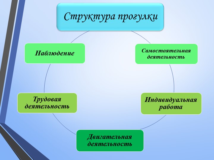 Методика прогулки в детском саду