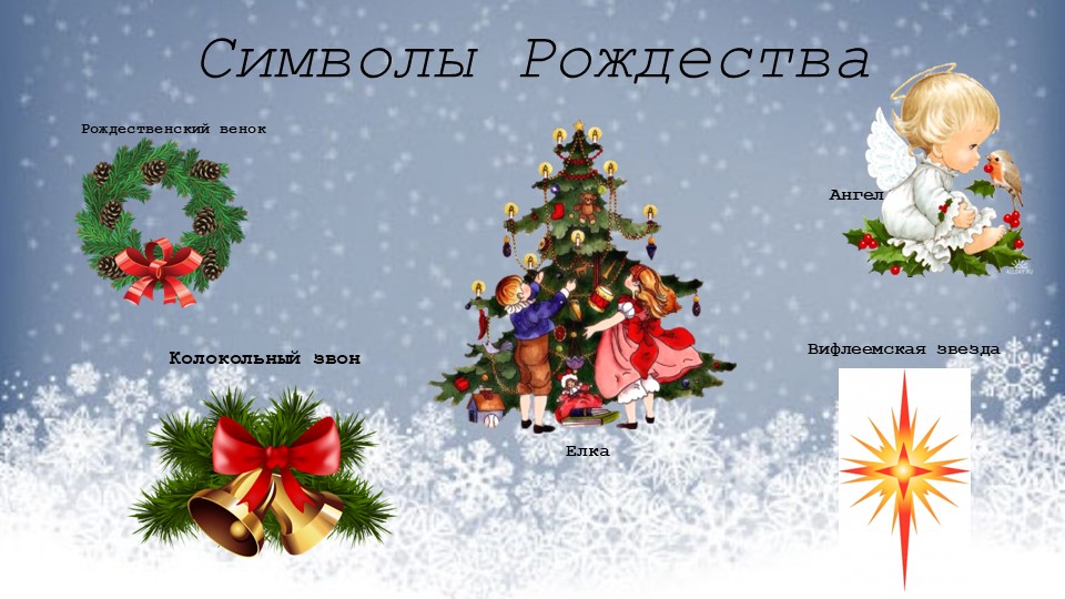Презентация на тему "Рождество Христово"