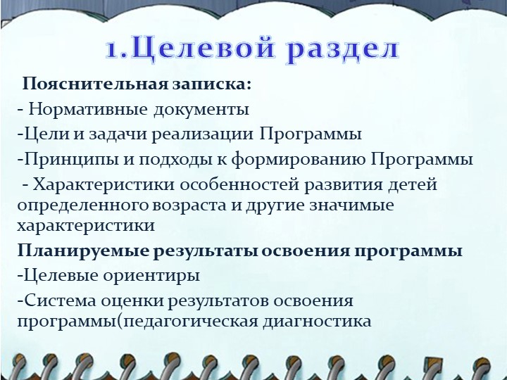 Презентация на тему "Структура написания рабочей программы воспитателя"