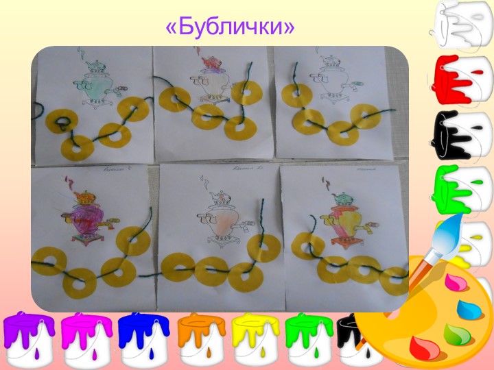Портфолио детских работ по художественно-эстетическому направлению детей среднего дошкольного возраста