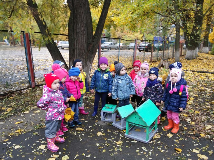 Презентация по дошкольному образованию "Кормушки и домики для птиц"