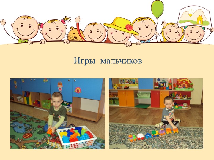 Презентация к статье "Гендерное воспитание детей дошкольного возраста"