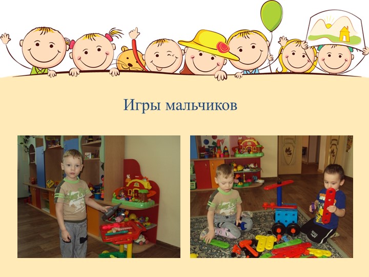 Презентация к статье "Гендерное воспитание детей дошкольного возраста"