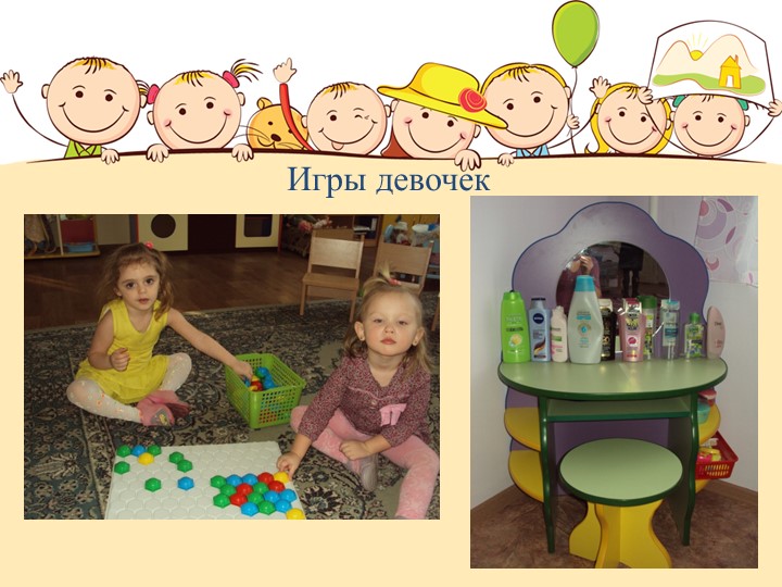 Презентация к статье "Гендерное воспитание детей дошкольного возраста"