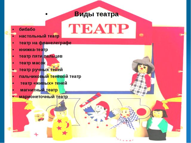 Презентация на тему: Содержание изобразительной и театрализованной деятельности в детском саду