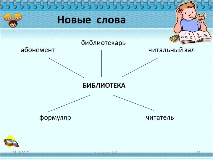 Презентация для дошкольников "Знакомство с библиотекой"