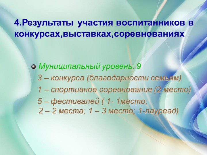 Презентация дошкольного воспитания "Портфолио воспитателя"