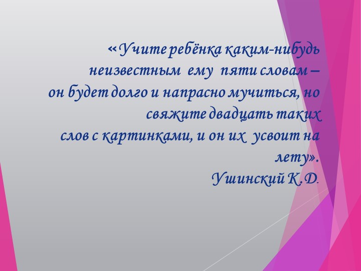 Использование мнемотехники при заучивании стихотворения.