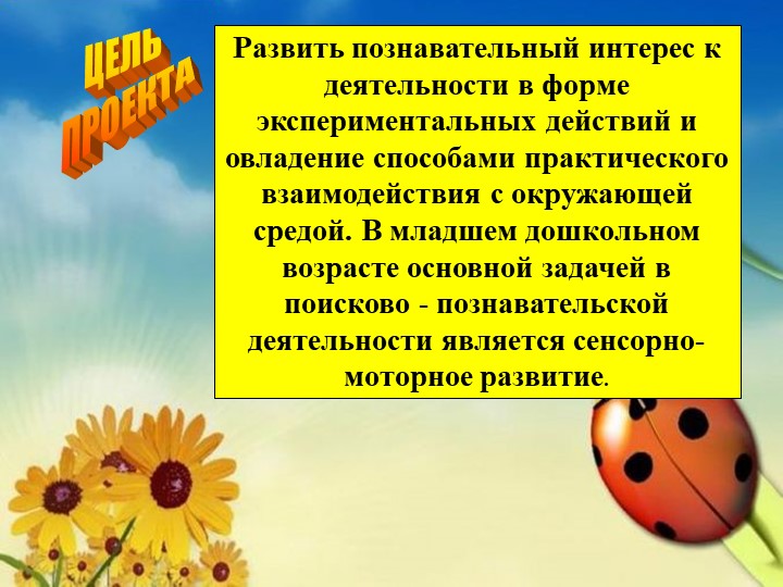 Презентация  проекта по поисково-исследовательской деятельности с младшими дошкольниками «МИР ВОДЫ»
