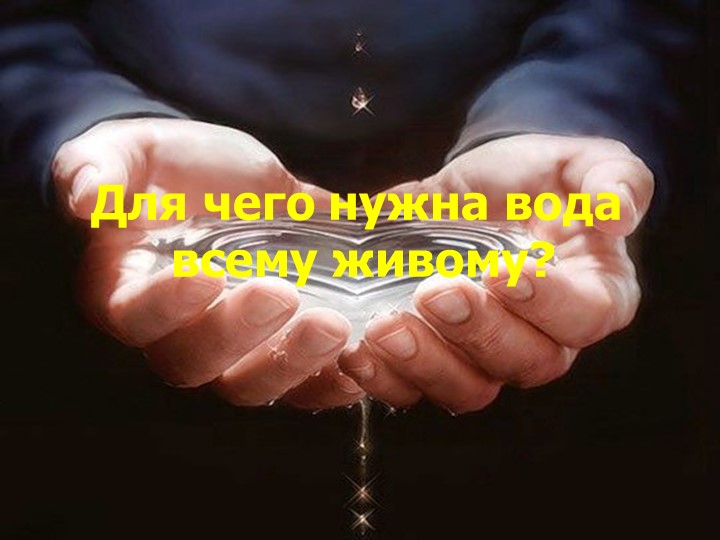 Презентация для подготовительной группы о свойствах воды «Волшебник воды»