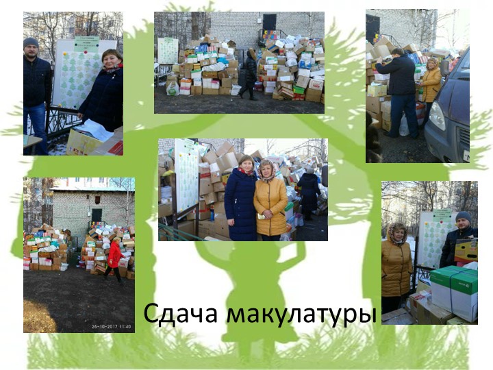 Презентация на тему "Сдай макулатуру, спаси дерево!"