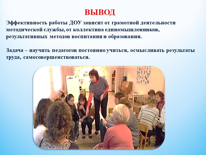 Презентация. Портфолио на тему "Менеджмент в работе старшего воспитателя"