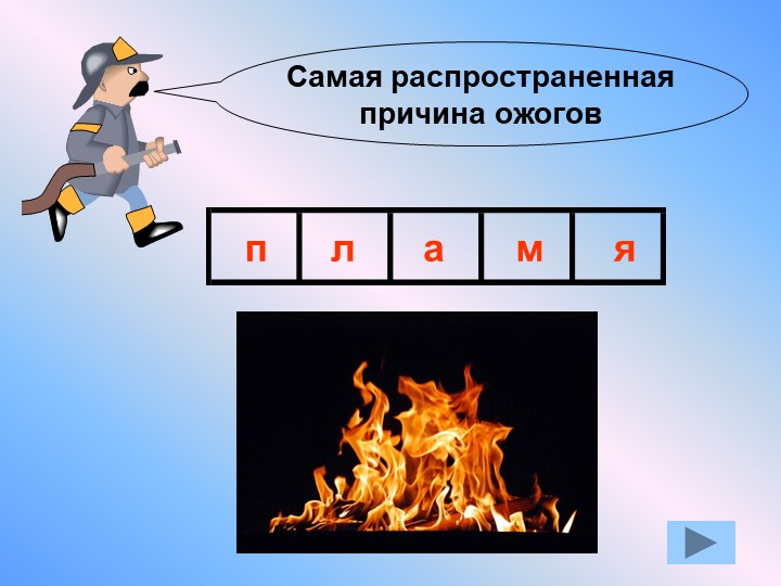 Презентация по окружающему миру "Противопожарная безопасность"