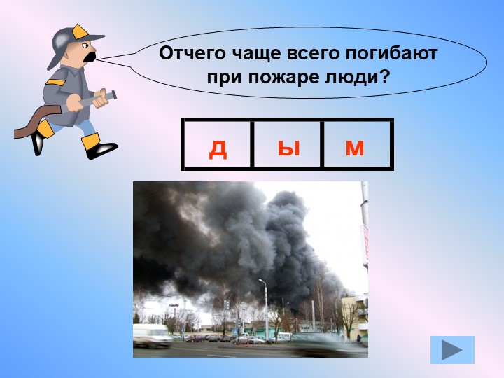 Презентация по окружающему миру "Противопожарная безопасность"