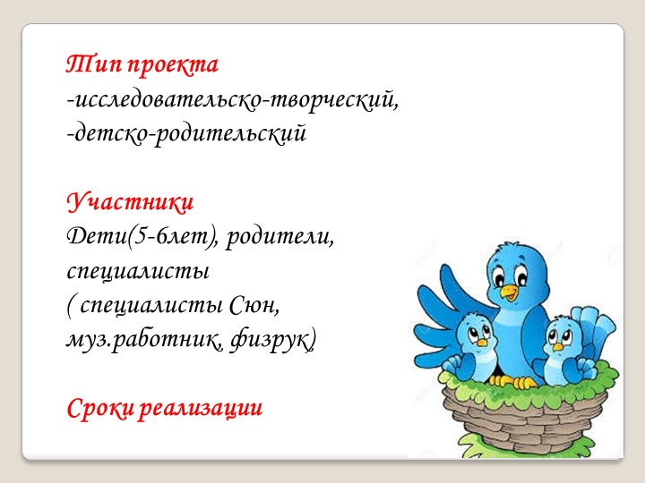 Презентация " Из жизни пернатых